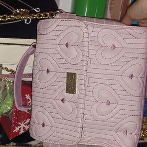 GUC Luv Betsey by Betsey Johnson lavender crossbody bag